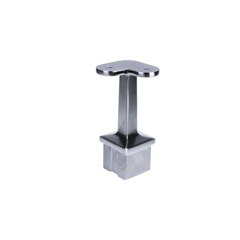 Support d`angle 90 de main courante 40x40mm INOX316 Support pour poteau inox 316 Support de ma