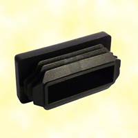Accessoires de Portail Bouchon nylon 30x30mm plein pour tube carr paisseir entre 1 et 3 mm Bo