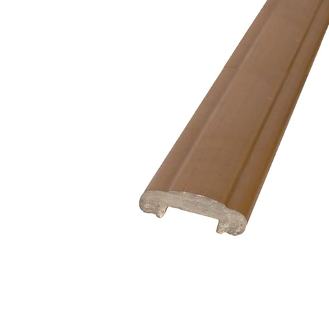 Profil, Barres Main courante laiton 45x12mm longueur 2,25m non polie