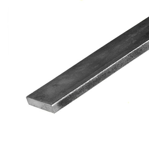 Barre profile plate 40x6mm longueur 2m lisse en acier lamin brut profil lisse Barre en plat 
