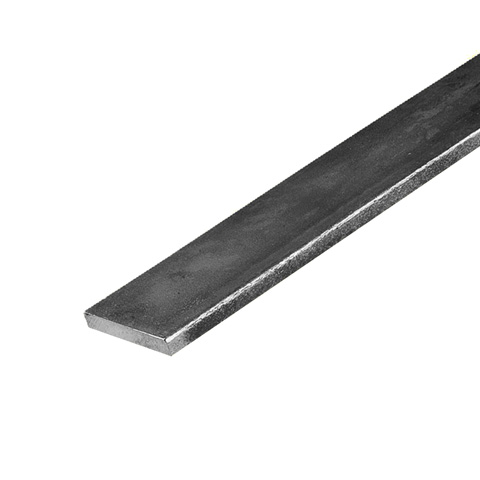 Barre profile plate 50x8mm longueur 2m lisse en acier lamin brut profil lisse Barre en plat 