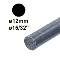 Profil, Barres Barre profile rond 10mm longueur 2m lisse en acier lamin brut Barre profile