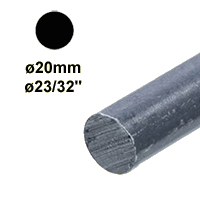 Profil, Barres Barre profile rond 10mm longueur 2m lisse en acier lamin brut Barre profile