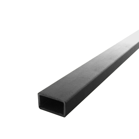 Barre profile tube 30x20mm longueur 2m rectangulaire lisse acier brut lisse Tube rectangle lis