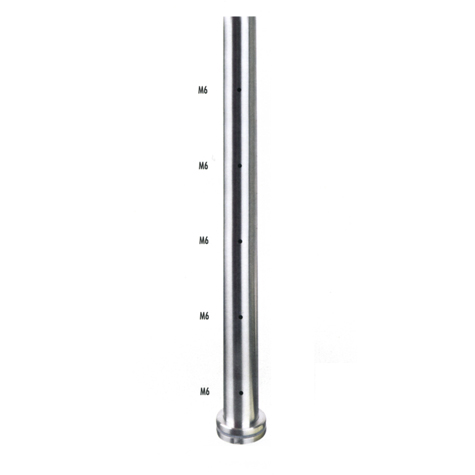 Poteau pr-assembl INOX304 pour marches Poteaux acier inox 304 Poteaux garde-corps ou escalier