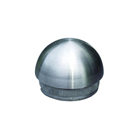 Bouchon rond de finition INOX304 42,4mm Finition ronde pour tube inox Finitions pour tubes ino