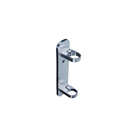 Platine support et anneau de serrage long  INOX304 Fixation  l`anglaise Fixations pour tubes I