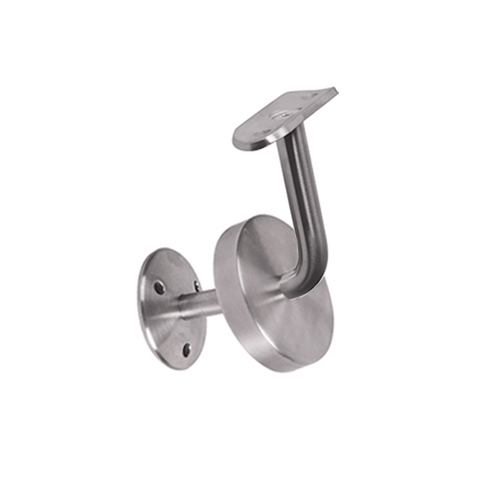 Equerre de rampe - Support mural fixe pour rampe 42,4mm INOX316 Support mural coud pour INOX 