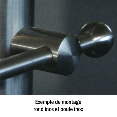 Rond plein INOX304 10mm bross grain 320 Rond plein inox 304 bross 3m Tubes et ronds pleins i