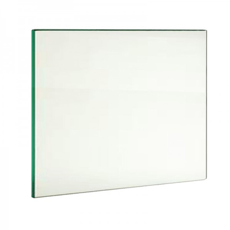 Plaque de verre feuillete prte  poser 1100x1000 12,76mm Verre feuillet  joint poli pour ga