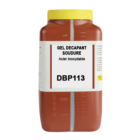 Bidon de gel dcapant soudure Nettoyage finition et entretien de l`inox Outils Pinces Colles Ne