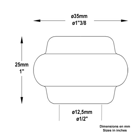 Garniture courte  souder 12mm En acier  souder Garniture et manchon