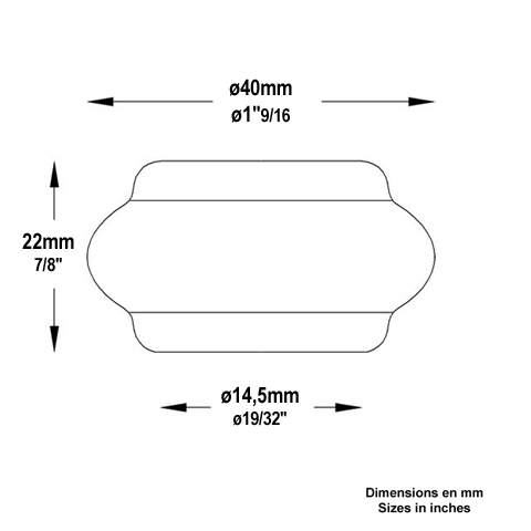 Garniture courte  souder 14mm En acier  souder Garniture et manchon