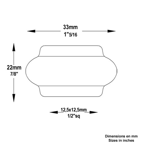 Garniture courte  souder 12x12mm En acier  souder Garniture et manchon