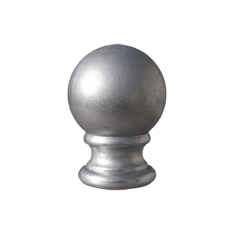 Boule escalier alu H100mm Pommeau aluminium Boule et pommeau