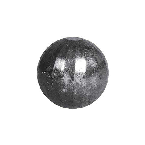 Bille boule  facette  60mm Boule  facettes Boule, Bille de forge