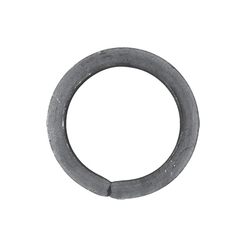 Cercle fer forg 110mm 16x16mm En acier ferm Cercle