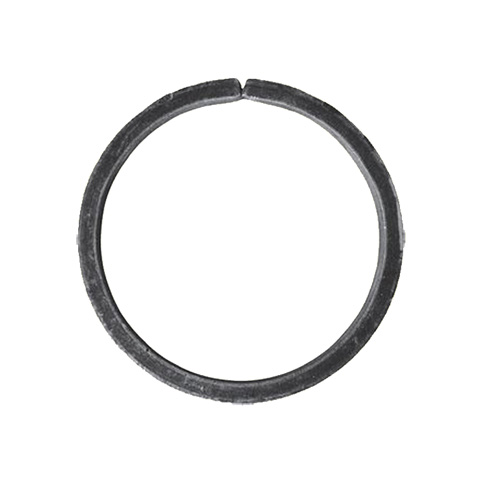 Cercle fer forg 120mm 14x6mm En acier ferm Cercle