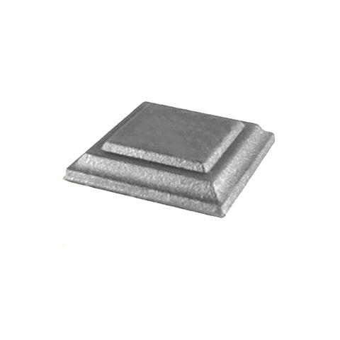 Cache scellement 80x80mm plein Cache scellement