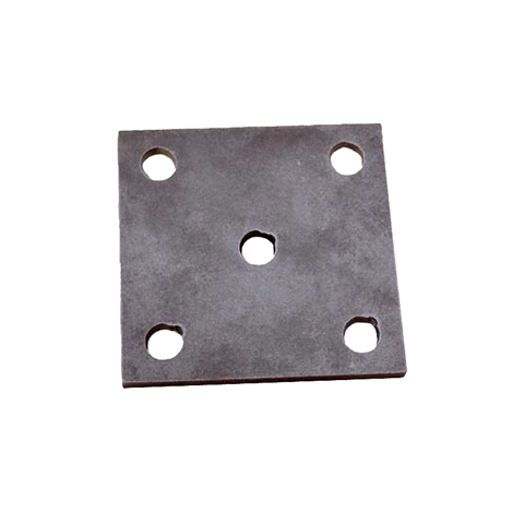 Plaque fixation 100x100mm trou 12mm Plaque acier Plaque de fixation