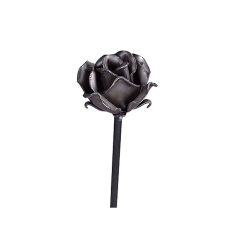 Accessoires Fer Forg Rose monte sur tige 60x47mm