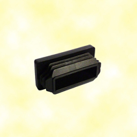 Accessoires de Portail Bouchon nylon 30x30mm plein pour tube carré épaisseir entre 1 et 3 mm Bo