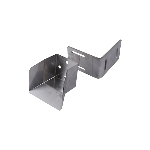 Butoir de rception inox pour rail de 72x72mm Butoir de rception Autoportant - Cantilever