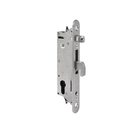 Accessoires de Portail Serrure de scurit INOX pne rversible 40x40mm minimum Serrure de scu