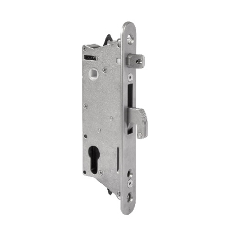 Accessoires de Portail Serrure de scurit INOX pne rversible 40x40mm minimum Serrure de scu