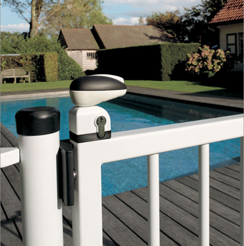 Accessoires de Portail Serrure de scurit piscine twist 40 LOCINOX mcanisme acier INOX