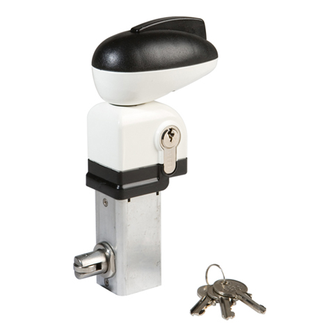 Accessoires de Portail Serrure de scurit piscine twist 40 LOCINOX mcanisme acier INOX