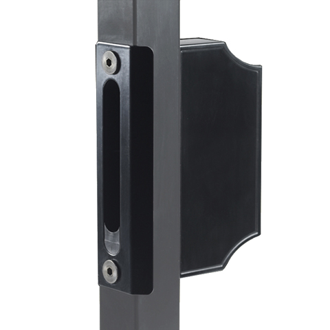 Accessoires de Portail Gache acier inox réversible SFKI pour tube carré Gâche acier INOX LOCINO