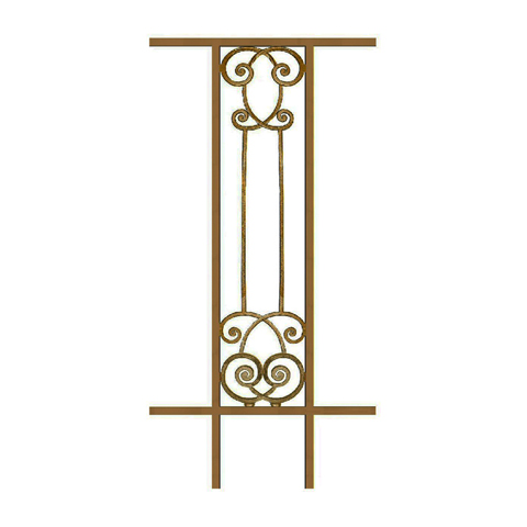 Garde-corps Amboise longueur 540mm hauteur 1100mm Balustrade AMBOISE Balustrade en fonte