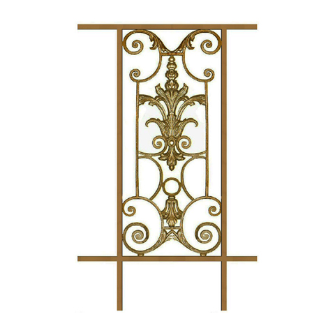 Garde-corps Amboise longueur 720mm hauteur 1100mm Balustrade AMBOISE Balustrade en fonte