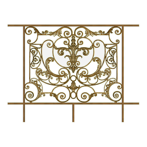 Garde-corps Amboise longueur 1440mm hauteur 1100mm Balustrade AMBOISE Balustrade en fonte