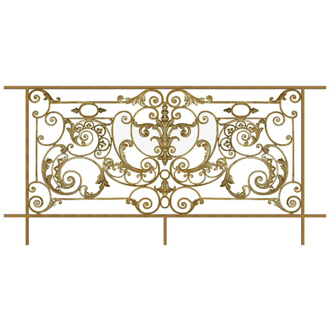 Garde-corps Amboise longueur 2200mm hauteur 1100mm Balustrade AMBOISE Balustrade en fonte