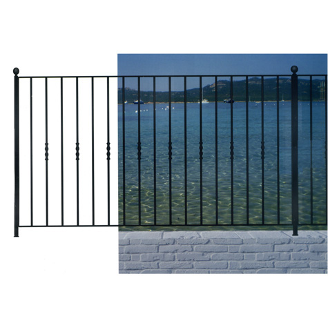 Grille de cloture MARINA 10 prte  poser Grille hauteur 1m et 1,2m Clture MARINA