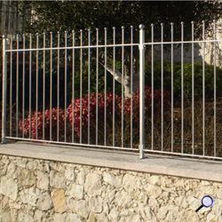 Grille de cloture VICENZA 10 prte  poser Grille hauteur 1m et 1,2m Clture VICENZA