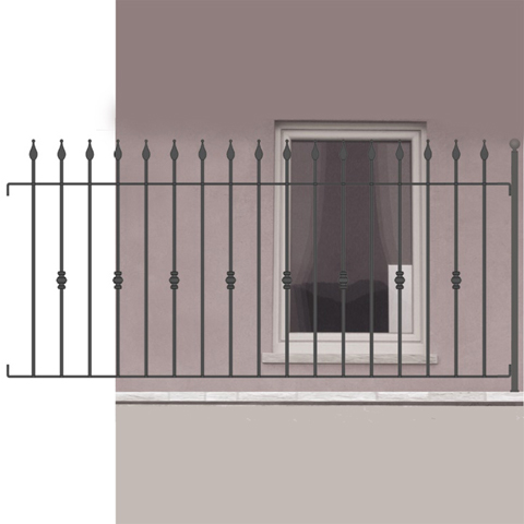 Grille de cloture PADOVA 10 prte  poser Hauteur 1m, 1,2m et 1,5m Clture PADOVA