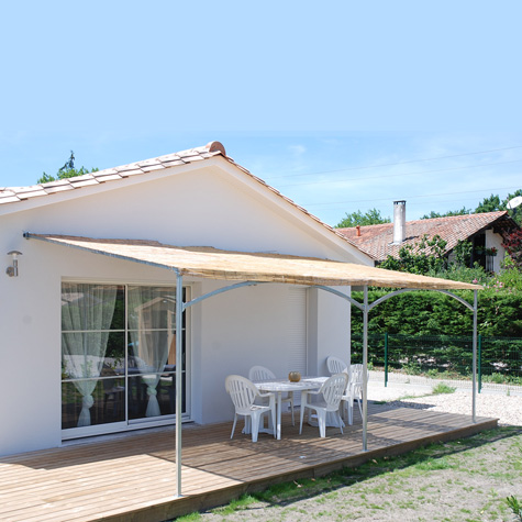 Pergola murale Mistral 6mx3m pergola murale droite Pergola MISTRAL