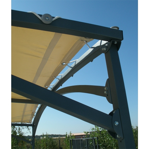 Bche de couleur beige pour pergolas mistral de 6m x 4m pices dtaches Pergola MISTRAL