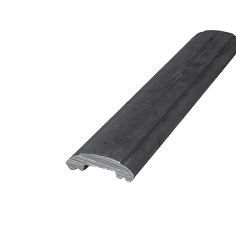 Main courante moulure 45x16mm 3m Acier Main courante moulure