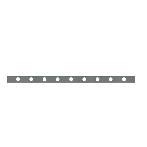 Barre poinonne 30x8mm 9 trous 15mm longueur 130cm pour grilles de dfenses Barre poinonne 