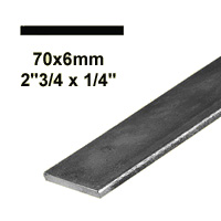Profil, Barres Barre profile plate 14x6mm longueur 2m lisse en acier lamin brut Barre profil