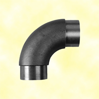 Coude rglable 90-270 de main courante ronde en acier 42,4mm epr2mm Raccords pour tube epr 2