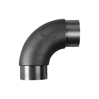 Connecteur droit de main courante en acier pour tube 42,4mm epr 2,5mm Raccords pour tube epr 2